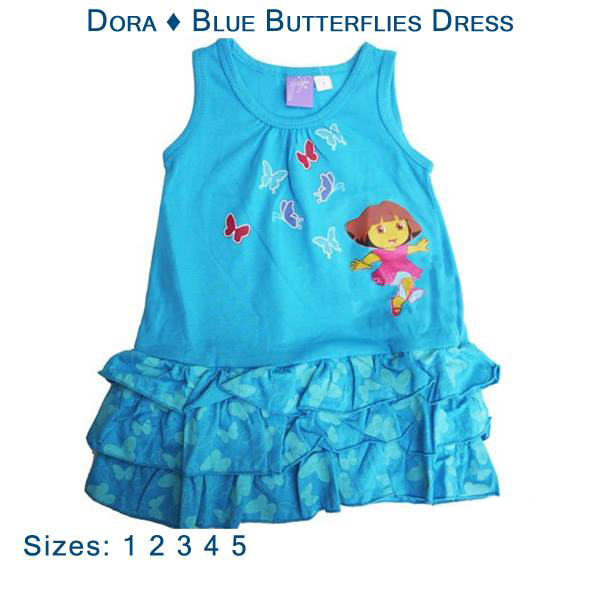 Dora ruffle dress top