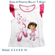 Dora - Printed Ballet T-Shirt