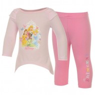 Disney Princess - Long Sleeve Top & Leggings Set