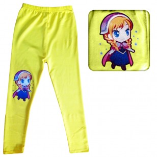 Frozen - Yellow Anna Leggings