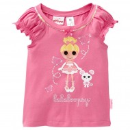 Lalaloopsy - Cinder Slippers Pink T-Shirt
