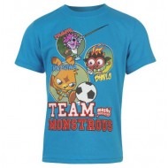 Moshi Monsters - Blue Zommer, Diavlo & Katsuma T-Shirt