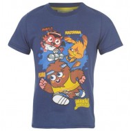 Moshi Monsters - Navy Diavlo, Katsuma & Furi T-Shirt