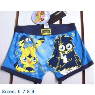 Moshi Monsters - Blue Boxer Shorts