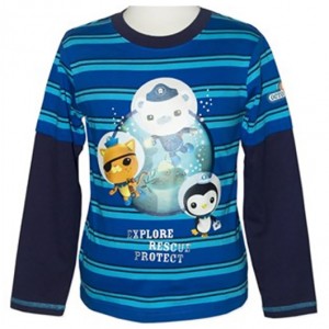 Octonauts - Striped Long Sleeve Top