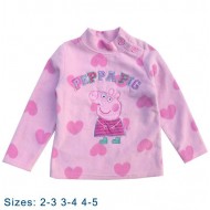 Peppa Pig - Pink Fleecy Heart Top