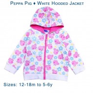 Peppa Pig - White Hooded Jacket