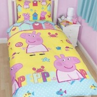 Peppa Pig - Quilt Cover Set - Seaside