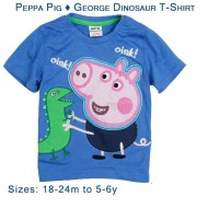 Peppa Pig - George Dinosaur T-Shirt