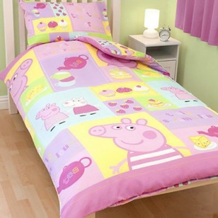Peppa Pig - Quilt Cover Set - Cupcake