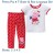 Peppa Pig - T-Shirt & Red Leggings Set