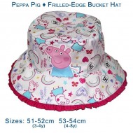 Peppa Pig - Frilled-Edge Bucket Hat