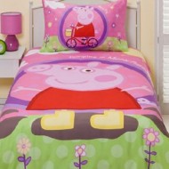 Peppa Pig - Quilt Cover Set - Muddy Peppa