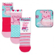Peppa Pig - 3pk Ballet Socks