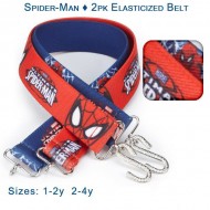 Spiderman - 2pk Elasticized Belts