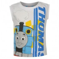 Thomas - White Sleeveless T-shirt