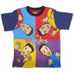 The Wiggles - Multi-Coloured T-Shirt
