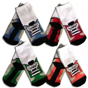 Baby/Infant Socks - Printed Sneakers