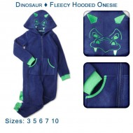Dinosaur - Fleecy Hooded Onesie
